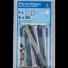 Clearance Bræddebolt M8 x 80 mm 6-pak Øvrige Monteringsbeslag