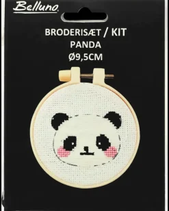 Discount Broderisæt - Panda Sy Og Strik