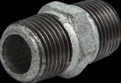 Hot Brystnippel 3/4" - galvaniseret Rør Og Fittings