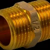 New Brystnippel 1/2'' - messing Rør Og Fittings