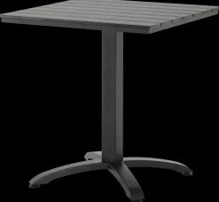 Outlet Cafebord 70 x 70 cm Non-Wood - Sort Havestole
