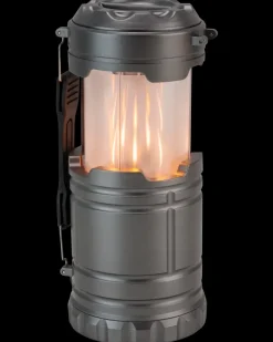 New Campinglampe med flamme - ass. farver Campinglamper