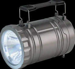 New Campinglampe med flamme - ass. farver Campinglamper
