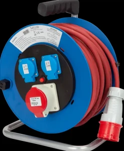 Online CEE gummikabeltromle 400V 20m Kabeltromler
