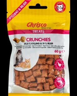 Online Crunchies Kylling & Rejer 60 g Hundefoder, Kattemad Og Godbidder