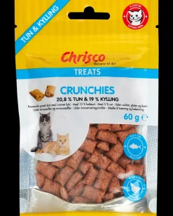 Crunchies Tun & Kylling 60 g Hundefoder, Kattemad Og Godbidder