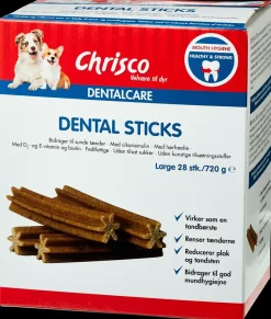 Outlet DentalCare sticks large 28-pak Hundefoder, Kattemad Og Godbidder