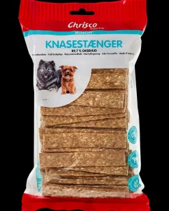 Hot Knasestænger med kyllingesmag flad 100-pak Hundefoder, Kattemad Og Godbidder
