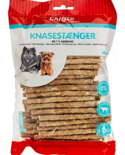 Sale Knasestænger med kyllingesmag rund 100-pak Hundefoder, Kattemad Og Godbidder