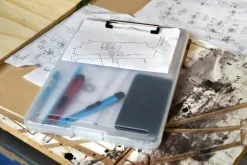 Discount Clipboard med opbevaringsrum - A4 Kontorartikler