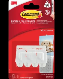Outlet ™ Mikrokroge - 3-pak Kroge Og Ophæng