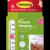 Best ™ Strips Ophæng af billede - Hvid L Kroge Og Ophæng