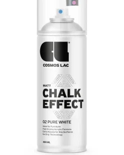 Best Spray Chalk Effekt - PURE WHITE Spraymaling