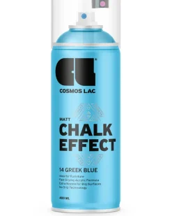 Online Spray Chalk Effekt - GREEK BLUE Spraymaling