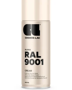 Online Spray CREAM RAL9001 Spraymaling