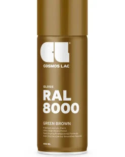 Hot Spray GREEN BROWN RAL8000 Spraymaling