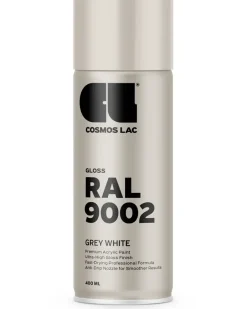 Online Spray GREY WHITE RAL9002 Spraymaling