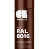 Clearance Spray MAHOGANY BROWN RAL8016 Spraymaling