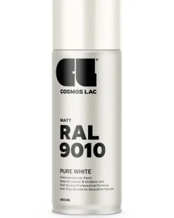 Best Spray MATTE WHITE RAL90010M Spraymaling