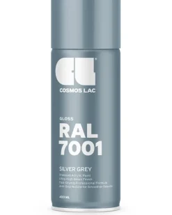 Clearance Spray SILVER GREY RAL7001 Spraymaling