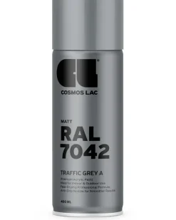 New Spray TRAFFIC GREY MAT RAL7042M Spraymaling