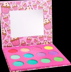 Clearance CREATEit Øjenskygge palette med spejl - ass. farver Kosmetik Og Personlig Pleje|Øvrigt Legetøj