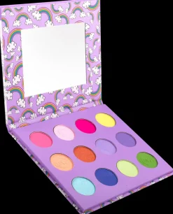 Clearance CREATEit Øjenskygge palette med spejl - ass. farver Kosmetik Og Personlig Pleje|Øvrigt Legetøj