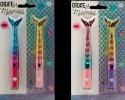 Online CREATEit Lipgloss mermaid 2 stk. - assorterede design Kosmetik Og Personlig Pleje|Øvrigt Legetøj