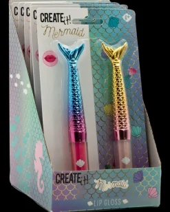 Online CREATEit Lipgloss mermaid 2 stk. - assorterede design Kosmetik Og Personlig Pleje|Øvrigt Legetøj