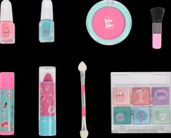 CREATEit Makeup pink/turkis 8 dele Kosmetik Og Personlig Pleje|Øvrigt Legetøj