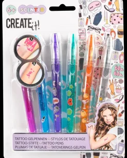 New CREATEit Tattoo-pen med duft 6 stk. Kosmetik Og Personlig Pleje|Øvrigt Legetøj