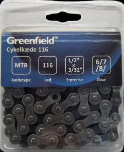 Sale Cykelkæde 6/7/8 gear 116 led Kæder Og Kædeskærme