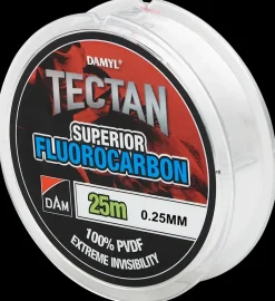 New Fluorocarbon 25 m 0,25 mm Fiskestænger, Hjul Og Liner