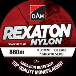 Nylon Fiskeline 860 m 0,35 mm - clear Fiskestænger, Hjul Og Liner