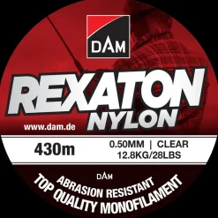 Outlet Nylon Fiskeline 430 m 0,50 mm - clear Fiskestænger, Hjul Og Liner
