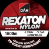 Discount Nylon Fiskeline 1600 m 0,25 mm - clear Fiskestænger, Hjul Og Liner