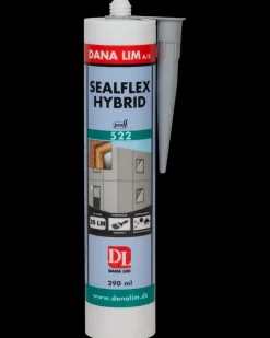 Sale DANA LIM Sealflex hybrid 290 ml - grå Fugemasse Og Silikone