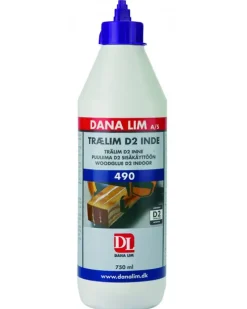 Clearance DANA LIM Trælim D2 inde 750 ml Lim Og Klæber