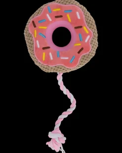 Hot Hundelegetøj donut med reb Hundelegetøj Og Kattelegetøj