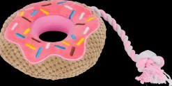 Hot Hundelegetøj donut med reb Hundelegetøj Og Kattelegetøj