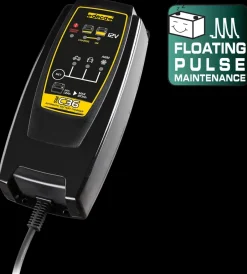Outlet batterilader 3,6 A 12V Batteriladere