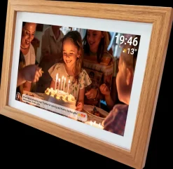 Fotoramme FRAMEO - 15.6" Træ Mobiltilbehør|Gadgets
