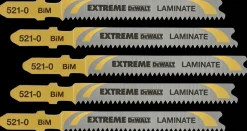 Best Stiksavsklinge BiM laminat DT2080 5-pak Stiksavklinger