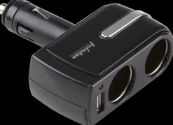 Hot Dobbeltstik med 1 USB til bil Elektronik