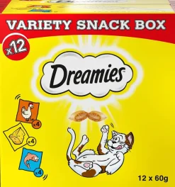 Best Dreamies storpak 12 x 60 g Hundefoder, Kattemad Og Godbidder