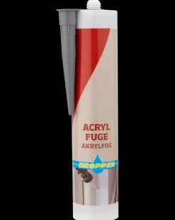 Clearance Acrylfugemasse 300 ml - grå Fugemasse Og Silikone