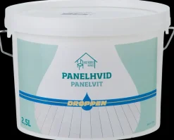 Outlet Interiørlak transparent 2,5 L - Panelhvid Træ- Og Metalmaling