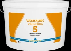 Online Vægmaling 9 L glans 5 - hvid Maling Indendørs
