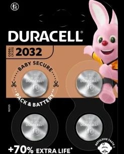 Batteri CR2032 4-pak Batterier