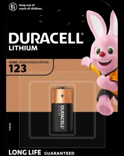 Outlet CR123-A Batterier